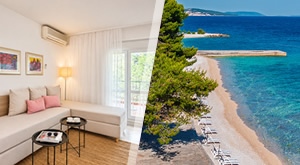 OBITELJSKI HIT NA BRAČU! 2 dana/ 1 NOĆENJE za 3 ili 4 osobe u Waterman Holiday App. Villa Diana 3* uz vanjski BAZEN, sportske terene, tenis, mini golf, besplatan PARKING i piće dobrodošlice!
