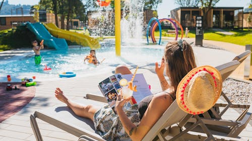 Terme Tuhelj Glamping Village - Ljetni odmor - Vita Family, Tuheljske Toplice, Hrvatska - 439 EUR - 2x noćenje u luksuznoj mobilnoj kućici Vita Family za 6 osoba, Korištenje vanjskog termalnog bazena u Glamping Village Terme Tuhelj