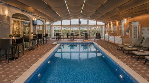 Peris Resort apartments - Kraj ljeta na Pagu - Jednosoban apartman, Novalja, Pag, Dalmacija, Hrvatska - 640 EUR - 5x noćenje u jednosobnom apartmanu (2+2) za 4 osobe, Korištenje vanjskog bazena